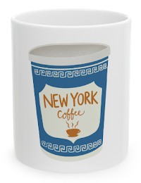 CLASSIC NEW YIRK GREEK DINER - COFFEE MUG