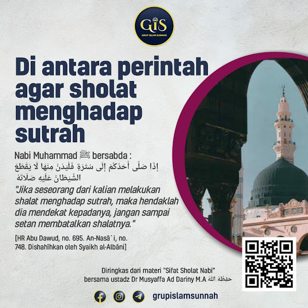 Transkrip Audio ke-28: Pembahasan Sutrah dalam Shalat Bag 02