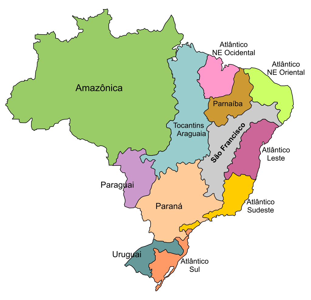 "Vivre au Brésil" - Le bassin de l'Amazone est la plus vaste région hydrographique du monde. Découvrez les plus grands fleuves du Brésil.