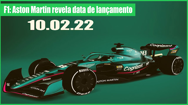 F1: ASTON MARTIM ANUNCIA DATA DE LANÇAMENTO DO AMR22 PARA A TEMPORADA DE...