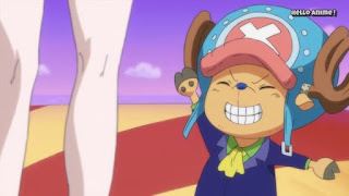 ワンピースアニメ WCI編 860話 チョッパー チョニキ かわいい | ONE PIECE ホールケーキアイランド編