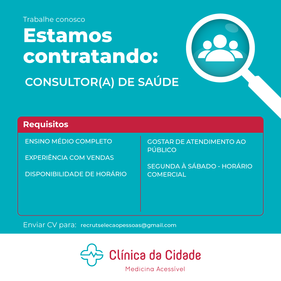 CONSULTOR(A) DE SAÚDE - FORTALEZA/CE