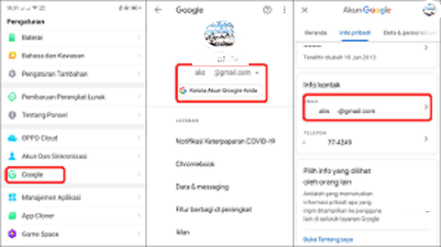 Cara Melihat Alamat Email Sendiri di iPhone