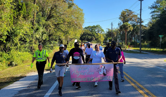 West Augustine Cancer walk