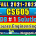 CS605 GDB 1 Solution 2022 | Fall 2021