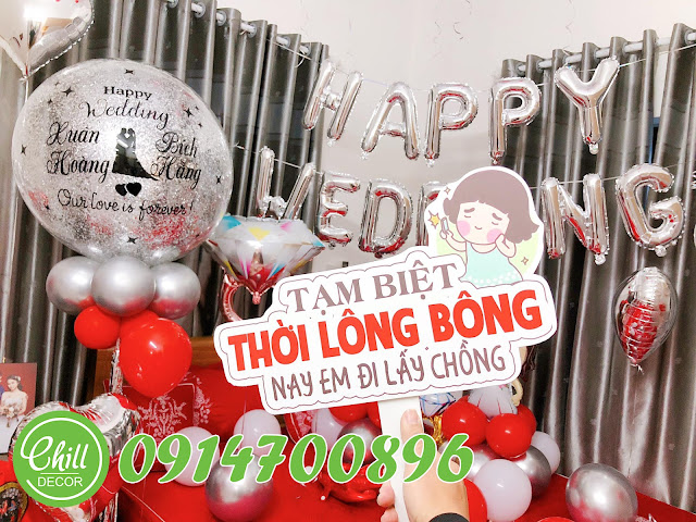 Trang trí phòng cưới đẹp tại Hoàng Mai 0914700896