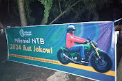 Spanduk Ikut Jokowi 2024 Menjamur Jelang MotoGP Mandalika