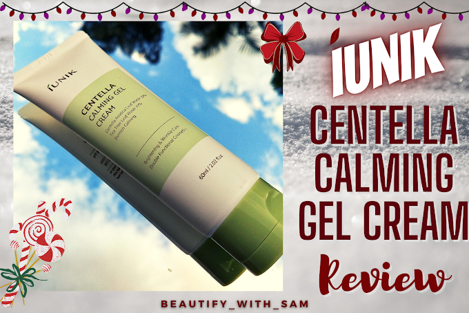 Iunik Centella Calming Gel Cream Review | for sensitive skin.
