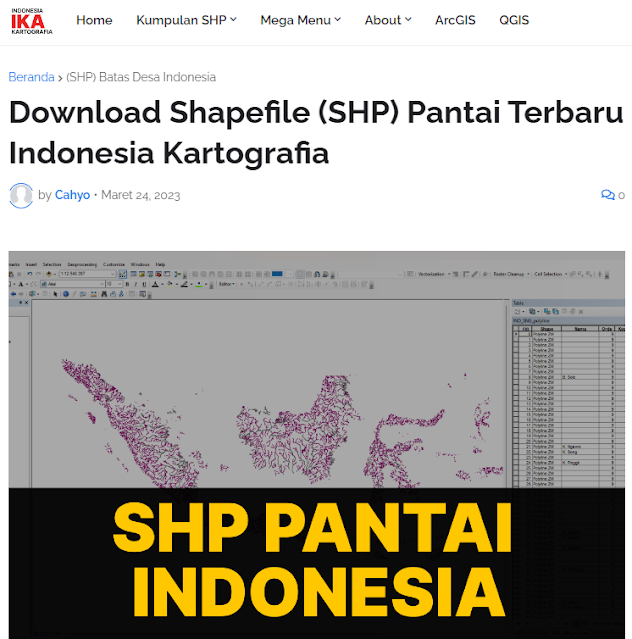 Download SHP Lengkap Seluruh Indonesia
