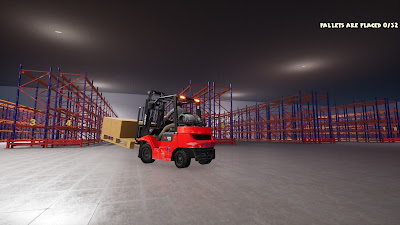 Warehouse Simulator: Forklift Driver game screenshot