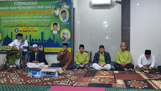 Foto: Maulid Nabi Muhammad di Musolla Al jami'ah