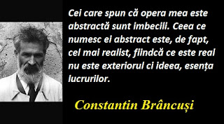 Citatul zilei: 19 februarie - Constantin Brâncuși