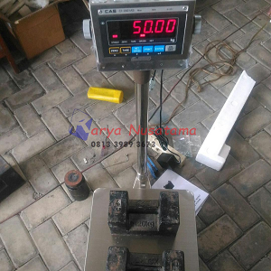 Jual Timbangan Duduk CAS CI-2001AS Waterproof Bench Scale Kapasitas 300-600kg