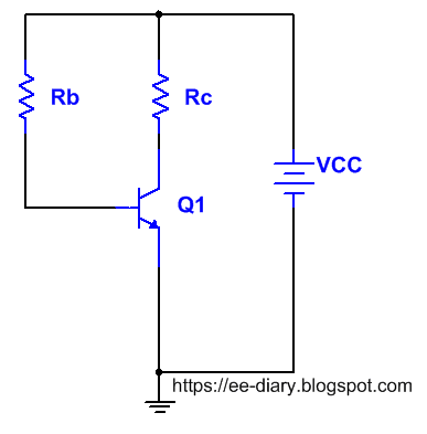 dc equivalent circuit of base biased circuit