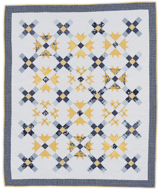 Tessa quilt pattern from Precut Parade quilt book found on A Bright Corner quilt blog