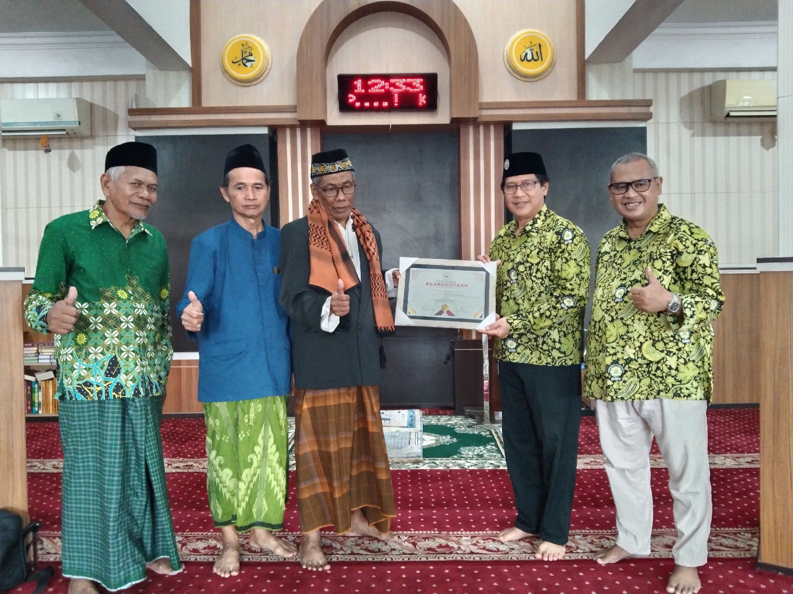 Dewan Masjid Indonesia Award 2025, kota Surabaya telah Memverikasi Masjid Baiturrahman jl tempurejo 2 Surabaya// berkemajua