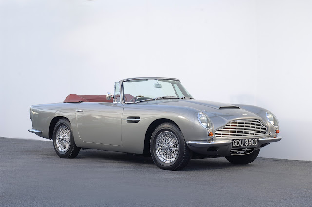 1965 - 1966 Aston Martin DB5 VOLANTE is a convertible version of DB5. Only convertible models after 1966 bears the VOLANTE name.
