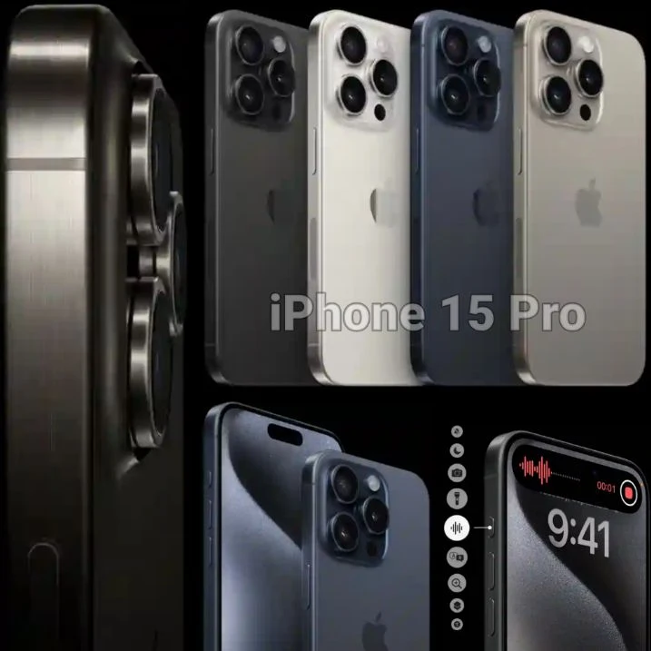Apple iPhone 15 Pro - Specs: 5G, iOS 17, A17 Pro Chip, 8GB RAM, 1TB ROM, 48MP Pro Camera System, 6.1-6.7Inch, USB‑C Connector, eSIM, and more - Overview