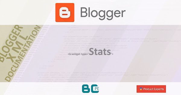 Blogger - Les inclusions du gadget Stats