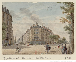 Название :  [Boulevard des Capucines et rue de la Paix] : [dessin] / [Christophe Civeton] Автор  :  Civeton, Christophe (1796-1831). Dessinateur Дата издания :  1829