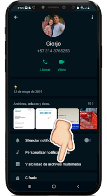 las fotos de WhatsApp no se guardan en la galería