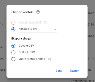 Cara Melihat dan Mengambil Kontak yang Tersimpan di Gmail