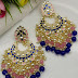 Chandbali earrings