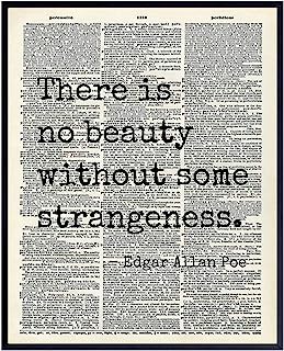 Edgar Allen Poe quote Wall Art