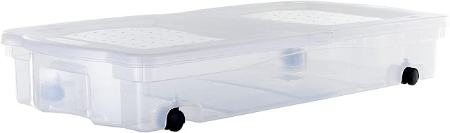 plastic under bed storage