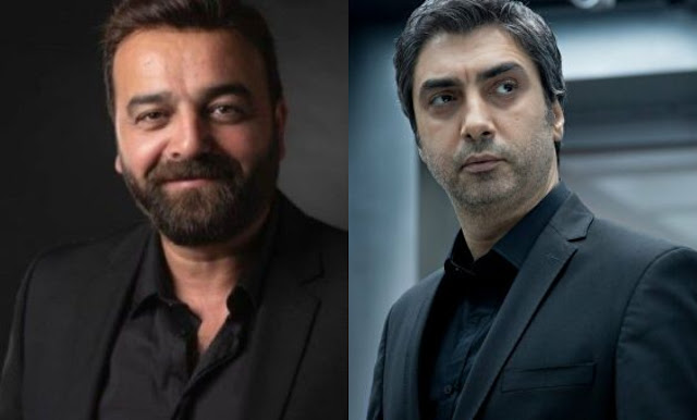 الممثل السوري سامر المصري مع التركي "مراد علمدار" في عمل جديد