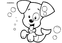 Bubble Puppy- Bubble Guppies coloring pages