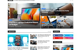  Newspot Magazine Blogger Template