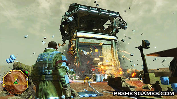 Red Faction Guerrilla [NO HAN] [PKG/Carpeta] [HEN/CFW] [BLES00496 / BLES00497] PS3