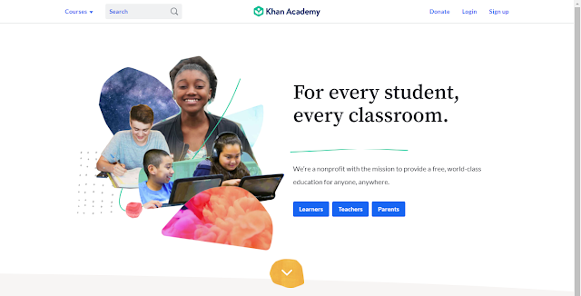 Platform Belajar Online Khan Academy