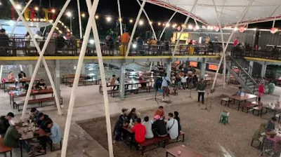 Stasiun Lambuang Salah Satu Destinasi yang Ramai Dikunjungi Wisatawan di Bukittinggi Selama Libur Lebaran