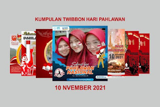 Link Download Twibbon Hari Pahlawan Nasional 10 November 2021