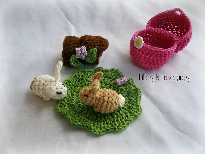 Bonny Bunny Surprise Play Set Crochet Pattern
