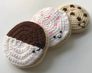 PATRON GRATIS GALLETA AMIGURUMI 50073 🍪