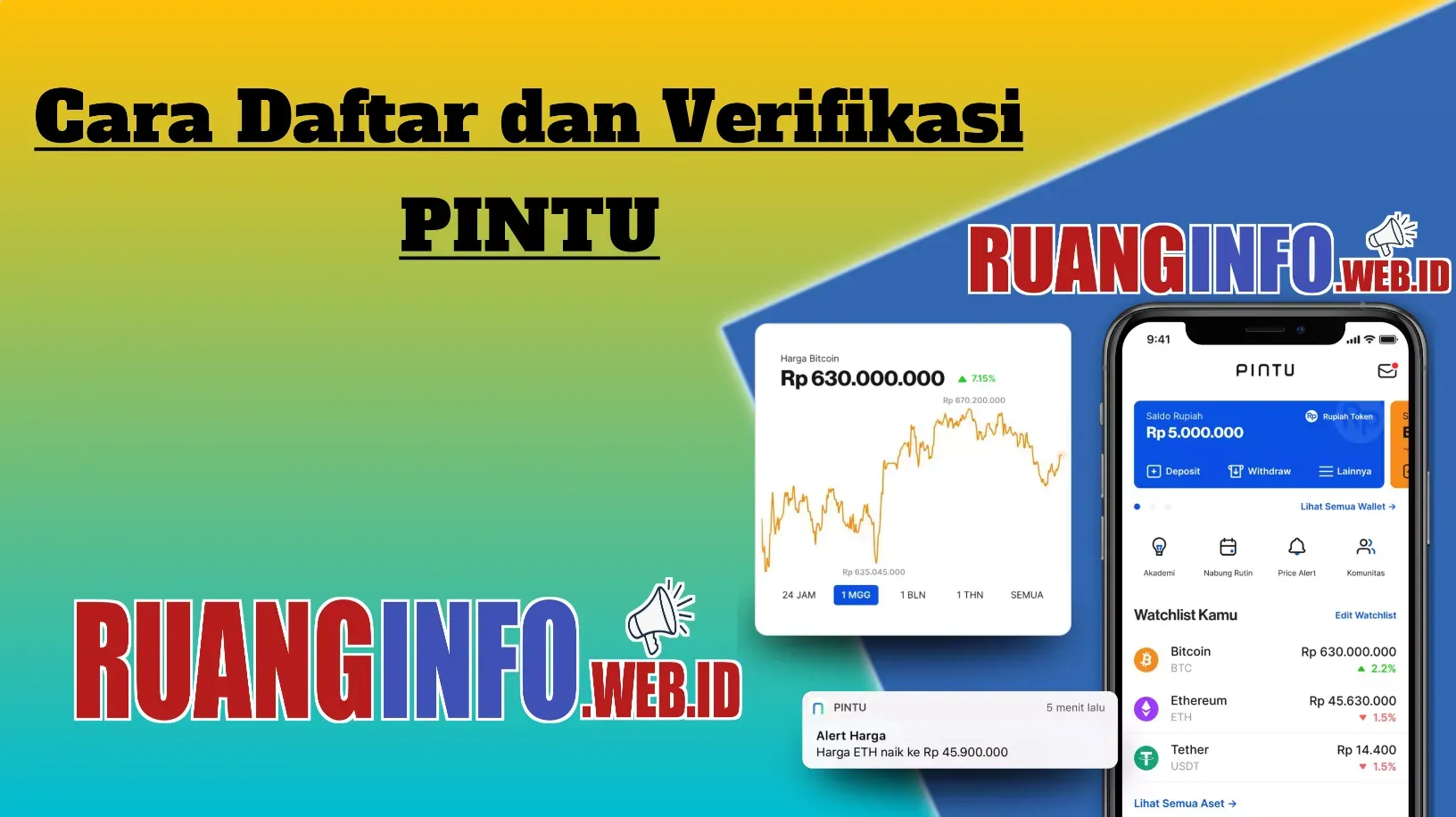 Yuk daftar aplikasi pintu dan dapatkan bonus reward 50ribu sekarang juga.