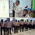 Ketua Kwartir Cabang 04.02 Gerakan Pramuka Indragiri Hilir Melepas Peserta Jambore Daerah Riau Tahun 2021..