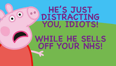 Peppa Pig distraction