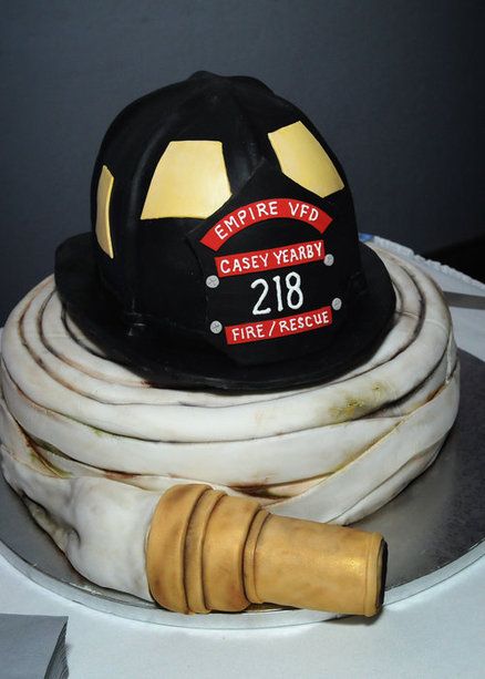 firetruck birthday cakes