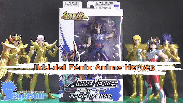 Unboxing y Review Ikki del Fénix Anime Heroes Bandai