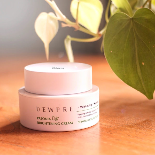 review dewpre paeonia brightening cream