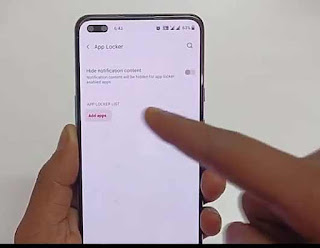One plus mobile me app lock kaise lagaye ?