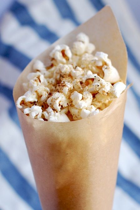 Classic Stovetop Popcorn with Old Bay and Black Pepper