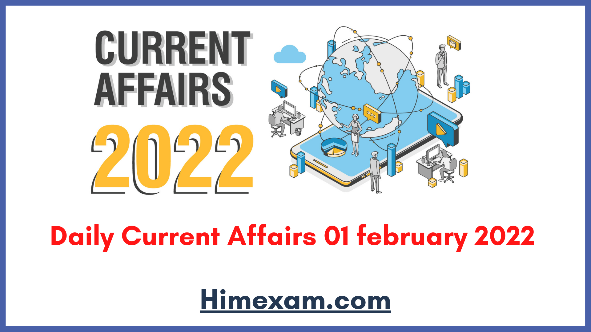 Daily Current Affairs 01 february  2022