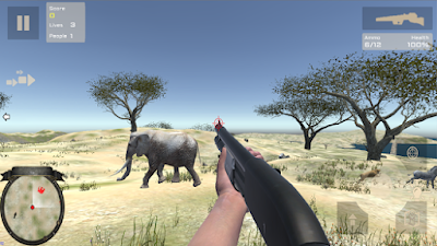 game about Real elephant hunter