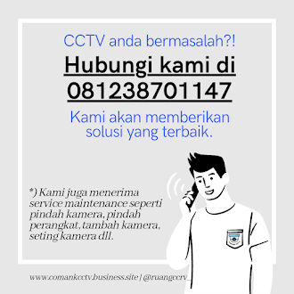 CCTV anda bermasalah?kami solusinya