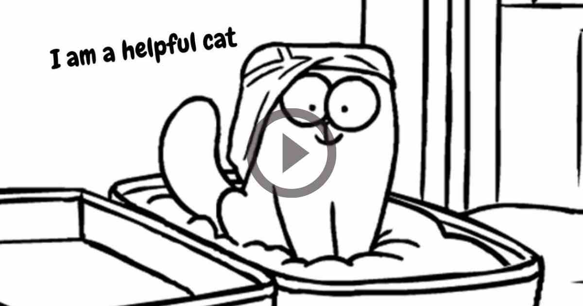 Suitcase - Simon's Cat 